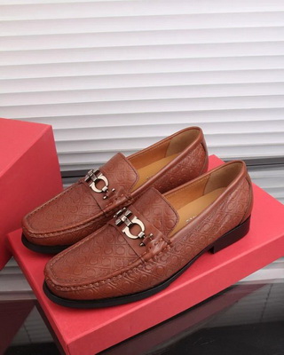 Salvatore Ferragamo Business Men Shoes--077